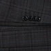 Saco vaquero - Western Sport Coat - Western Blazer- Mens Two Button Classic Fit 100% Wool Sport Coat Blazer In Dark Brown Windowpane Plaid