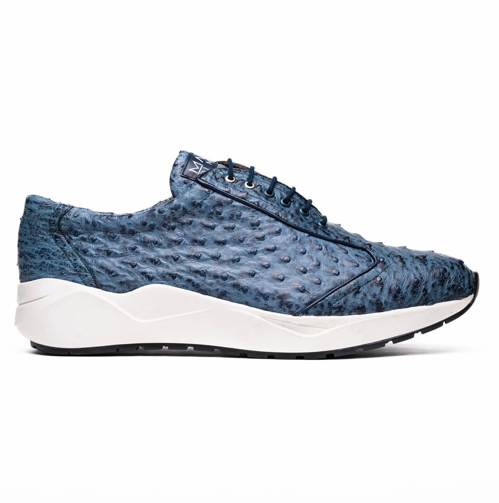 Marco Di Milano Varenna Loafer: Blue Jeans Italian Leather