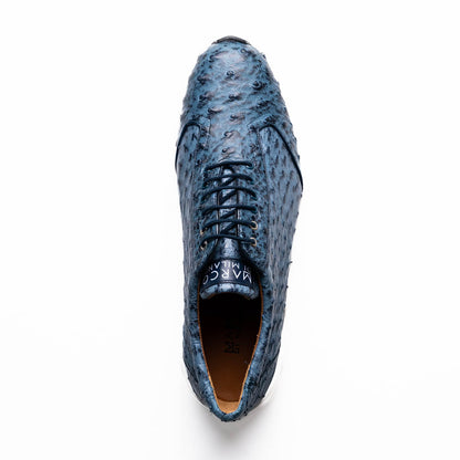 Marco Di Milano Varenna Loafer: Blue Jeans Italian Leather