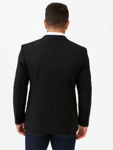 Velvet Blazer - Mens Velvet Jacket Sport Coat Jacket Men'S Black Shawl Collar