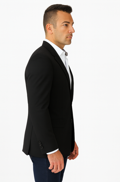 Velvet Blazer - Mens Velvet Jacket Sport Coat Jacket Men'S Black Shawl Collar