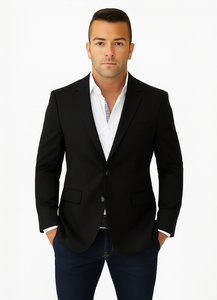 Velvet Blazer - Mens Velvet Jacket Sport Coat Jacket Men'S Black Shawl Collar