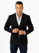 Velvet Blazer - Mens Velvet Jacket Sport Coat Jacket Men'S Black Shawl Collar