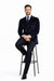 Men'S Velvet Dark Navy Blue Blazer - Sport Coat For Men