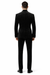 Velvet Suits - Double Breasted Suits - Slim Fit Suit - Black