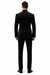 Velvet Suits - Double Breasted Suits - Slim Fit Suit - Black