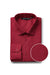 Men's Classic Fit Spread Collar Dress Shirt in Red