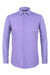 Mens Classic Spread Collar Dress Shirt in Lavender