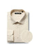 Mens Classic Spread Collar Dress Shirt - Taupe