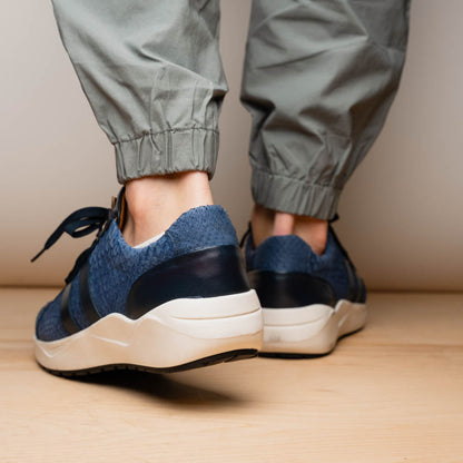 Marco Di Milano Verona Navy Leather Loafers