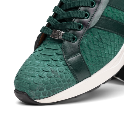 Marco Di Milano Verona Green Leather Oxford Shoe