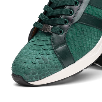 Marco Di Milano Verona Green Leather Oxford Shoe