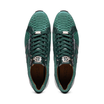 Marco Di Milano Verona Green Leather Oxford Shoe