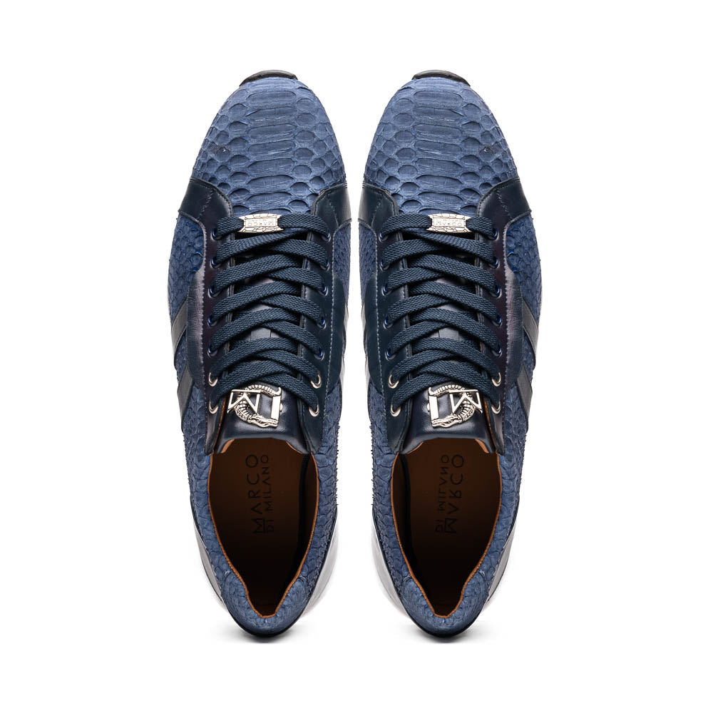 Marco Di Milano Verona Navy Leather Loafers