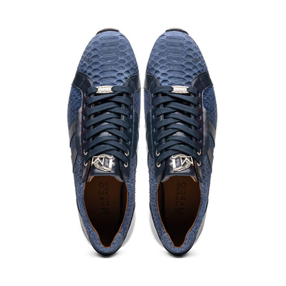 Marco Di Milano Verona Navy Leather Loafers
