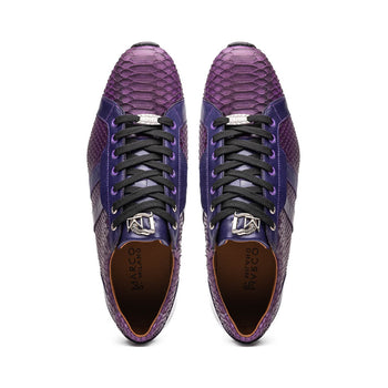 Marco Di Milano Verona Purple Leather Loafers