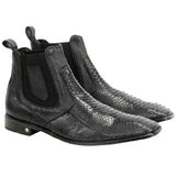 Vestigium Python Chelsea Boots Black - Black