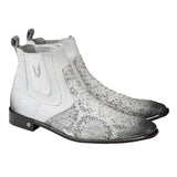 Vestigium Python Chelsea Boots Faded Natural