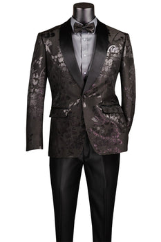 Fusion Black Tuxedo Jacket