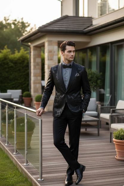 Fusion Black Tuxedo Jacket