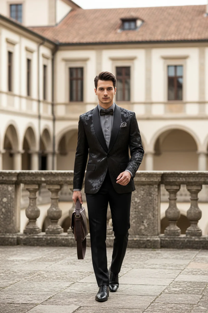 Fusion Black Tuxedo Jacket