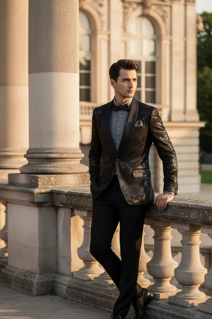 Fusion Black Tuxedo Jacket