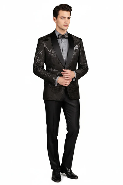 Fusion Black Tuxedo Jacket