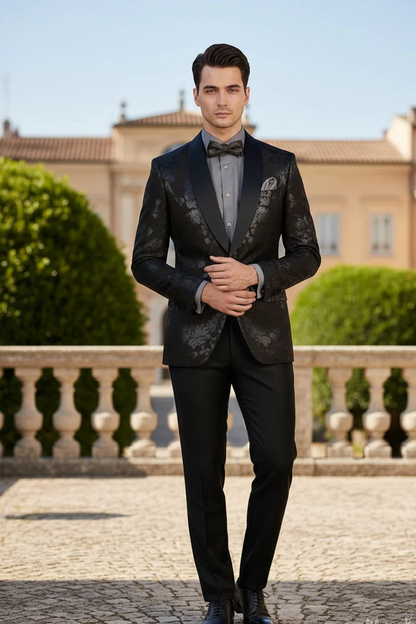 Fusion Black Tuxedo Jacket