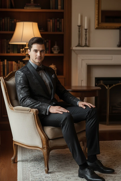 Fusion Black Tuxedo Jacket