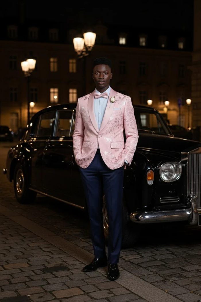 Fusion Pink Tuxedo Jacket