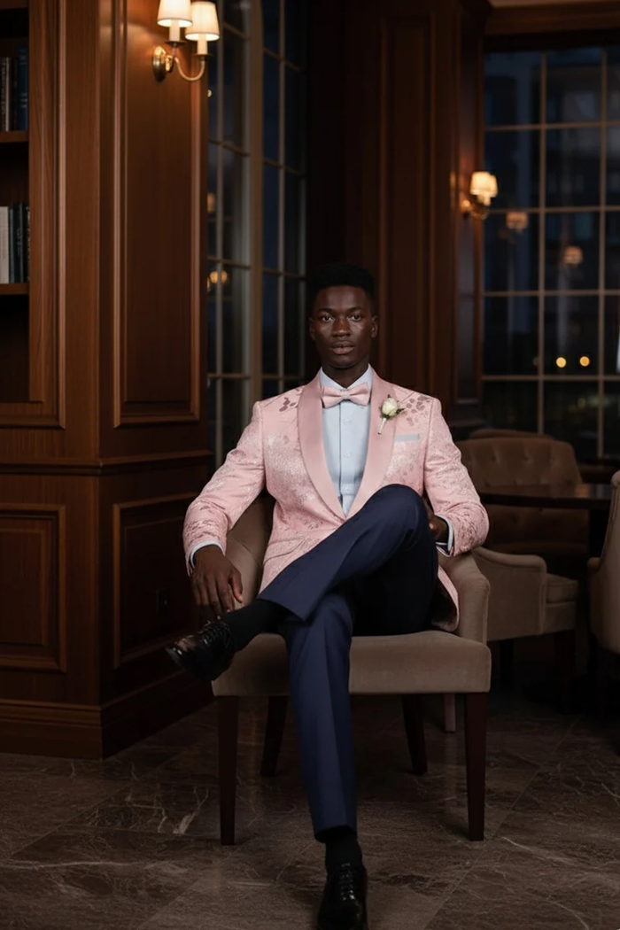 Fusion Pink Tuxedo Jacket