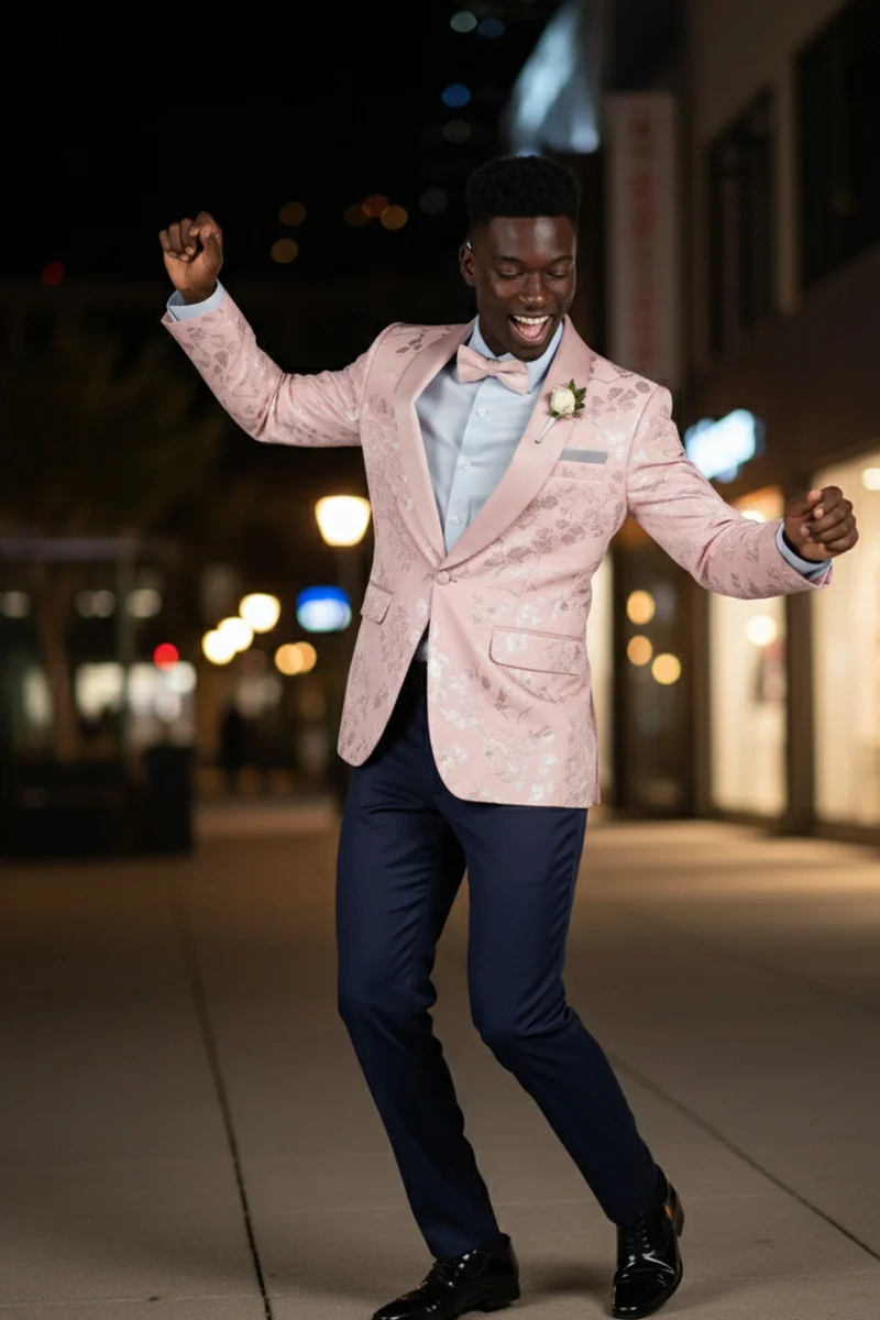 Fusion Pink Tuxedo Jacket