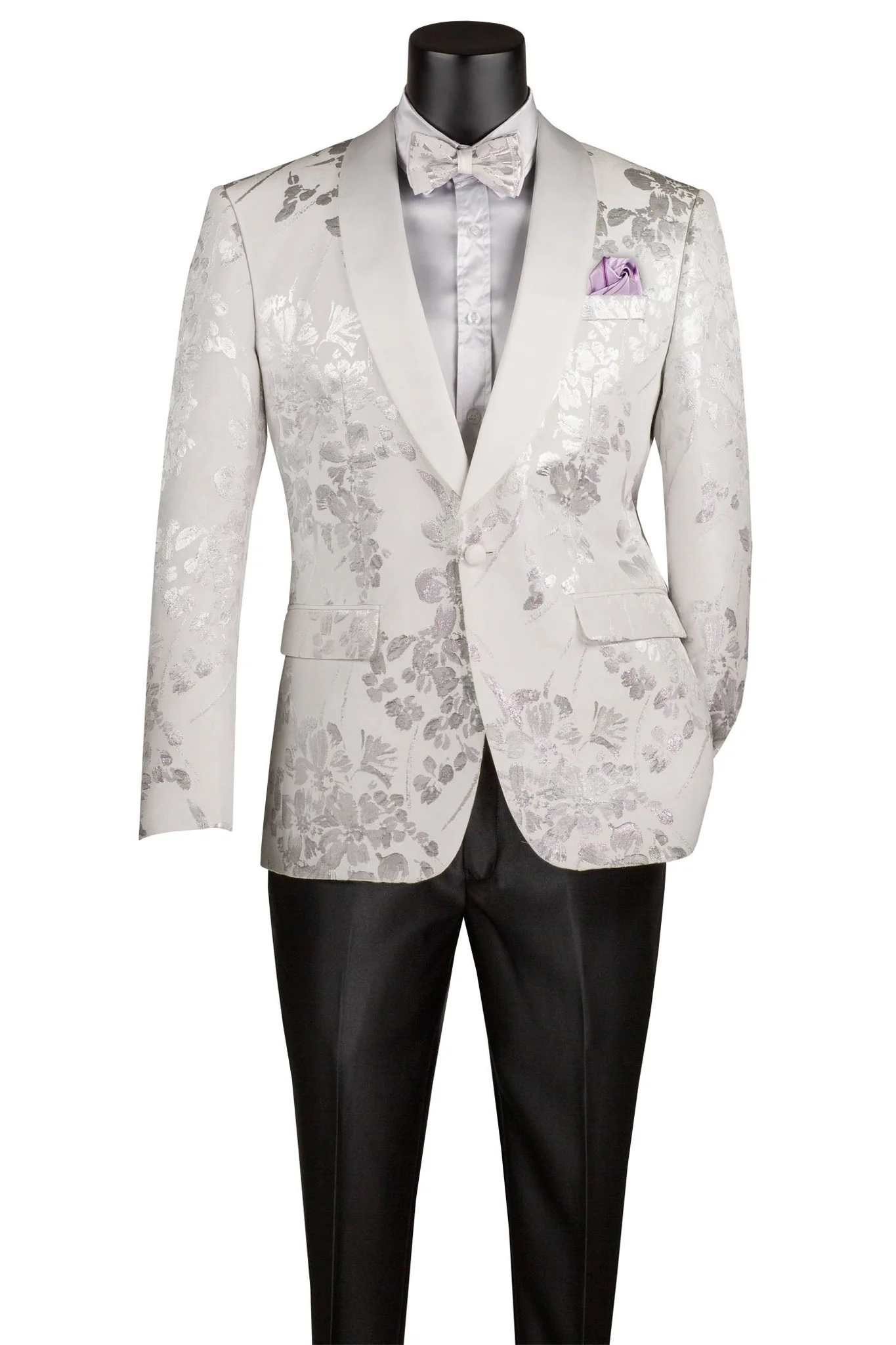 Fusion White Tuxedo Jacket