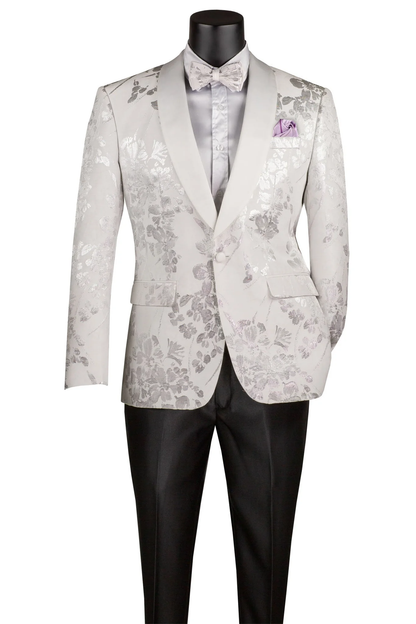 Fusion White Tuxedo Jacket