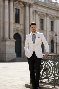 Fusion White Tuxedo Jacket