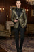 Giza Glamour Gold Tuxedo Jacket
