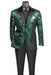 Posh Paisley Velvet Emerald Tuxedo Jacket