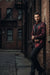 Posh Paisley Velvet Red Tuxedo Jacket