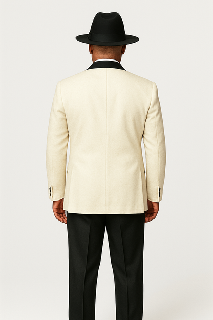 Harlem Nights Movie Clothing Outfit - 1920s Costume Party Mens Suit + Hat Shirt and Tie - Image 3