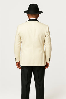 Harlem Nights Movie Clothing Outfit - 1920s Costume Party Mens Suit + Hat Shirt and Tie - Image 3