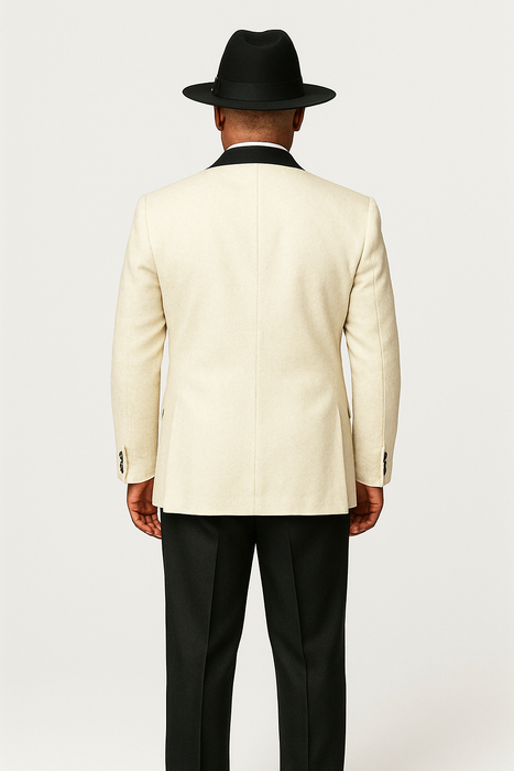 Harlem Nights Movie Clothing Outfit - 1920s Costume Party Mens Suit + Hat Shirt and Tie