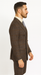 Vintage Suit - Rossiman Suit - Brown and Blue Mix Windowpane Suit - Glen Plaid Suit