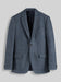 Mens Heritage Blue Herringbone Jacket – Timeless Tweed Sport Coat