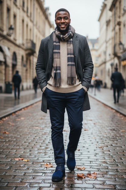 Carrucci Suede Boot With Shearling