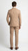 Vitali Tan Double Breasted Suit – Men’s 2 Piece Formal Suit for Wedding, Business and Special Events khaki beige color