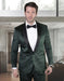 Statement Men's 2-Piece Suit – Luxurious Velvet Jacket