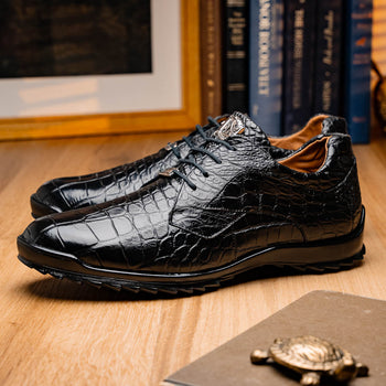 Marco_Di_Milano Vulcan Black Leather Shoe