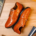 Marco Di Milano Vulcan Honey Leather Loafers