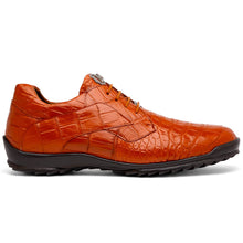 Marco Di Milano Vulcan Honey Alligator Sneakers