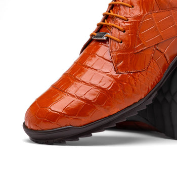 Marco Di Milano Vulcan Honey Leather Loafers